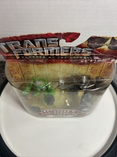 Autobot Skids & Megatron Robot Heroes Transformers Revenge of Fallen Series 2 - Picture 6 of 6