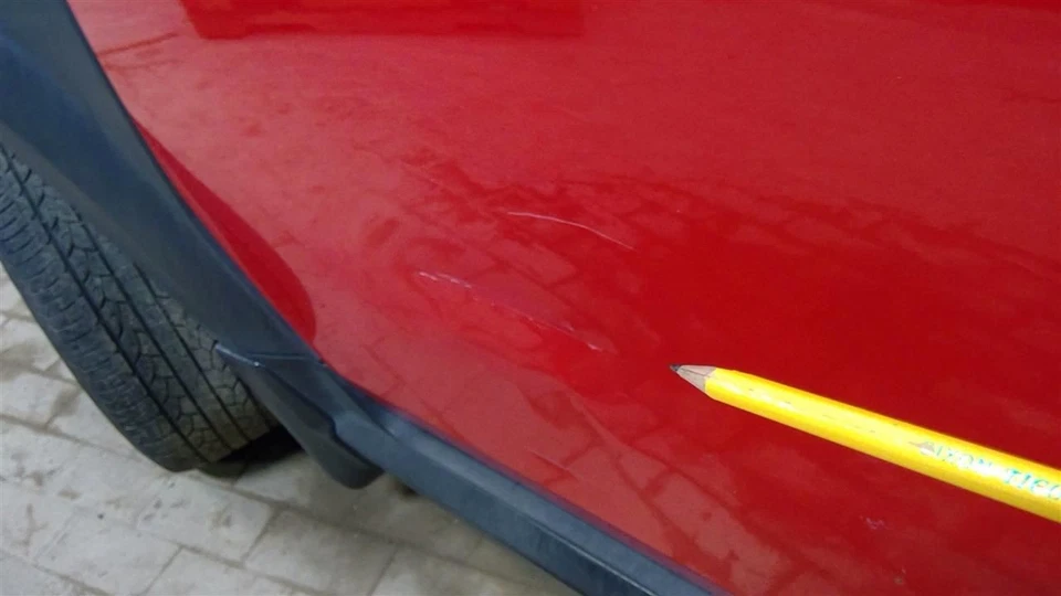 Puerta delantera izquierda del conductor roja eléctrica se adapta 03-11 ELEMENT 107356 Foto 2 de 4