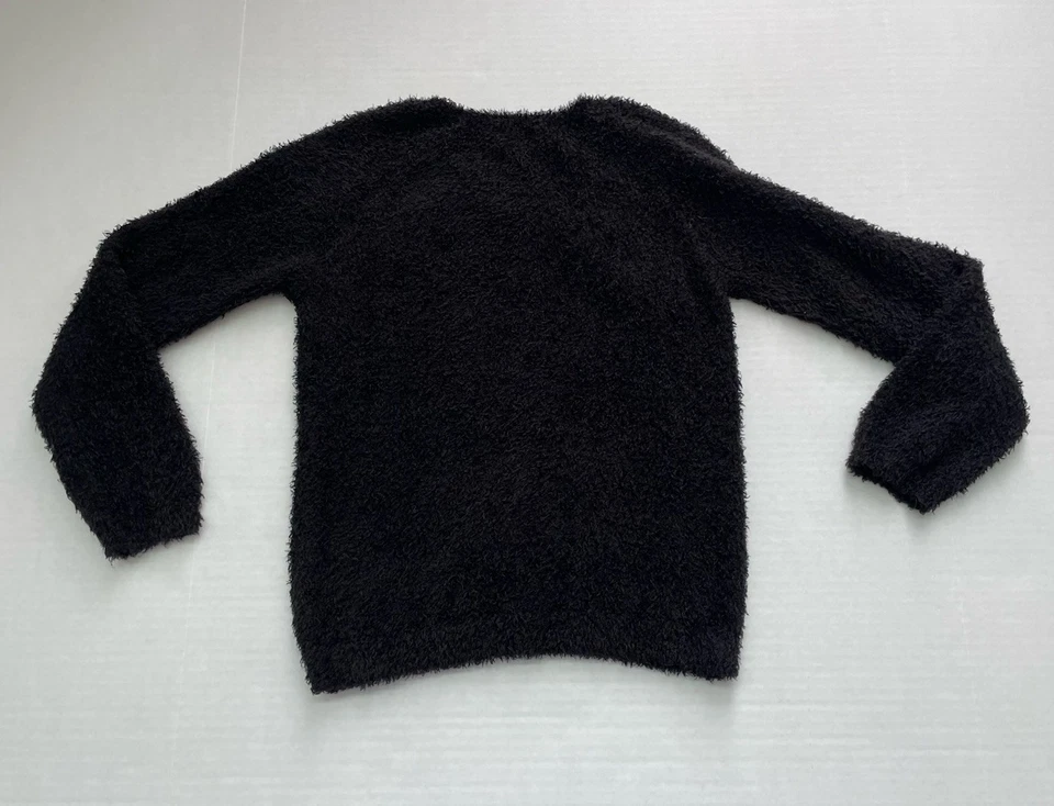 Suéter GUESS Mediano 10/12 Niños Negro Manga Larga Brillante GGE08870/1032240 Foto 3 de 3