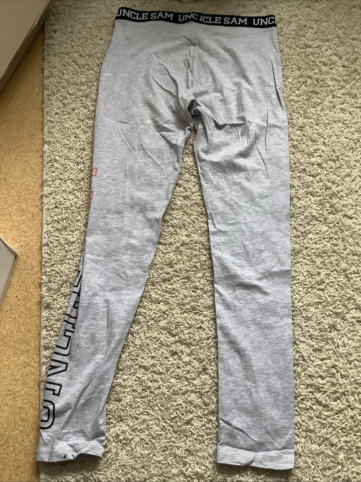 Damen Leggins Gr. M in grau von Uncle Sam - Bild 4 von 4