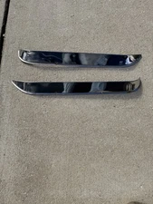 Stainless Steel Screw-On Rain Guard Vent Visors for 80-96 Ford F150 Bronco truck