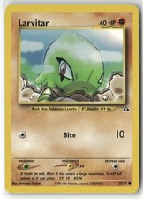 Pokemon Larvitar 57/75 Kampf Neo Entdeckung Common