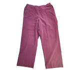 ALFRED DUNNER  purple pants- size 14 — photo 1