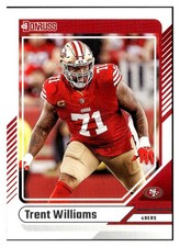 Trent Williams 2024 Donruss #277 San Francisco 49ers Football *347