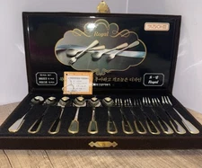 Kitchen Art 12 Pcs Dessert Forks and Spoons Flatware Set Stainless Steel Mini