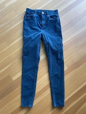 Spanx Blue Wash Soft Stretch Knit Jeanish Ankle Jeggings Size Small