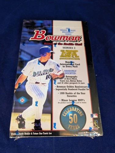 1998 Bowman Baseball Hobby Box Series 2 Factory Sealed