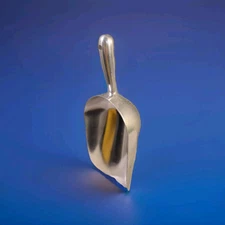 Ice Feed Scoop Aluminum 10" Ice Machine Bar Restaurant Farm Feed Large Pre-owned