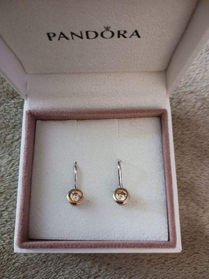 Pandora 920986CCZ Hard To Find Retired Buttercup Dangle Earings