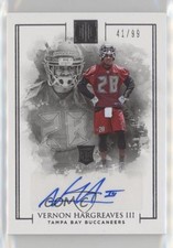 2016 Panini Impeccable Rookie Auto 41/99 Vernon Hargreaves III #122 Auto 0ga