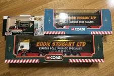 Eddie Stobart Corgi Lorries - Bundle Of 3 Collectible Models