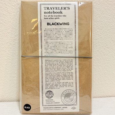 [US Stock] Traveler's Notebook BLACKWING Edition Regular Limited JAPAN