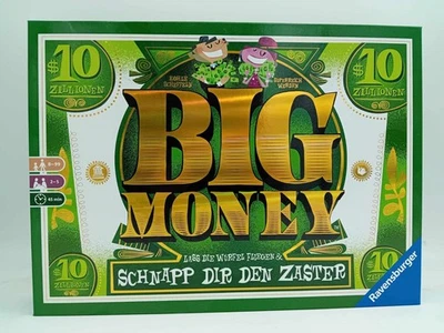 Ravensburger Würfelspiel Big Money Schnapp dir den Zaster Familienspiel Geld Neu - Bild 1 von 4