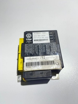 Volkswagen PASSAT B6 Airbagsteuergerät 3C0909605M AFS34898