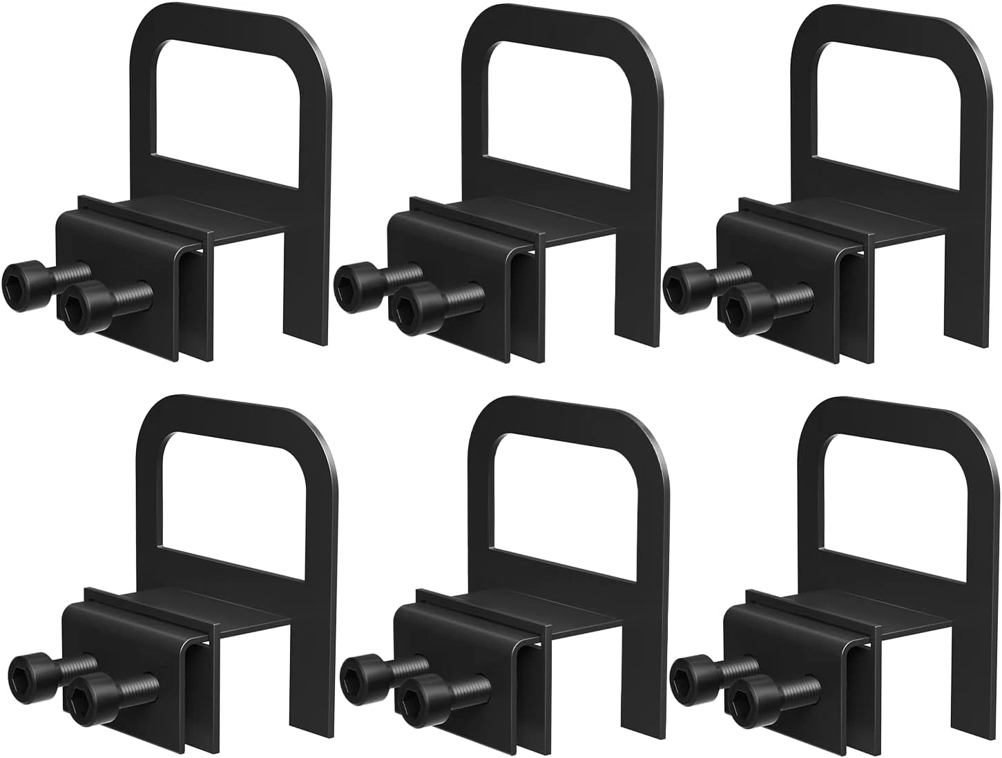 6 Pcs Anti-Slip Mattress Gaskets: Mattress Gripper for Metal Frame - Adjustable