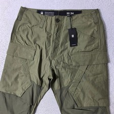 NEW G-Star Raw Tapered Cargo Pants Mens 33/34...