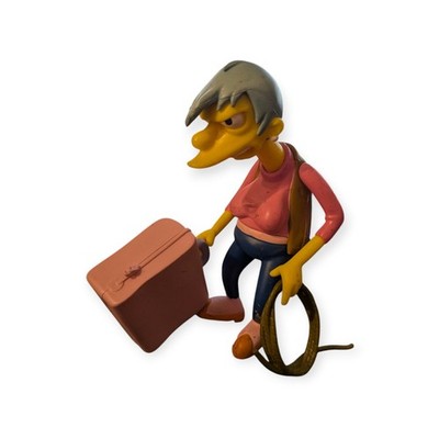 The Simpsons Mrs Botz Figur mit Zubehör gebraucht