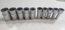 Snap-on Tools 10pc 38 Flank Drive Semi-deep Metric 6pt Fsms18-9 Missing 13
