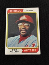 RICH DICK ALLEN 1974 TOPPS CHICAGO WHITE SOX #70 BASEBALL CARD !