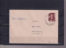 DDR NR.504 AUF BRIEF MIT STEMPEL APOLDA.