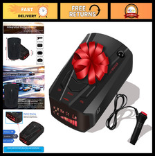 "2026 Radar Detector - Mute Memory, City/Highway Modes, Long Range Tracking, LED