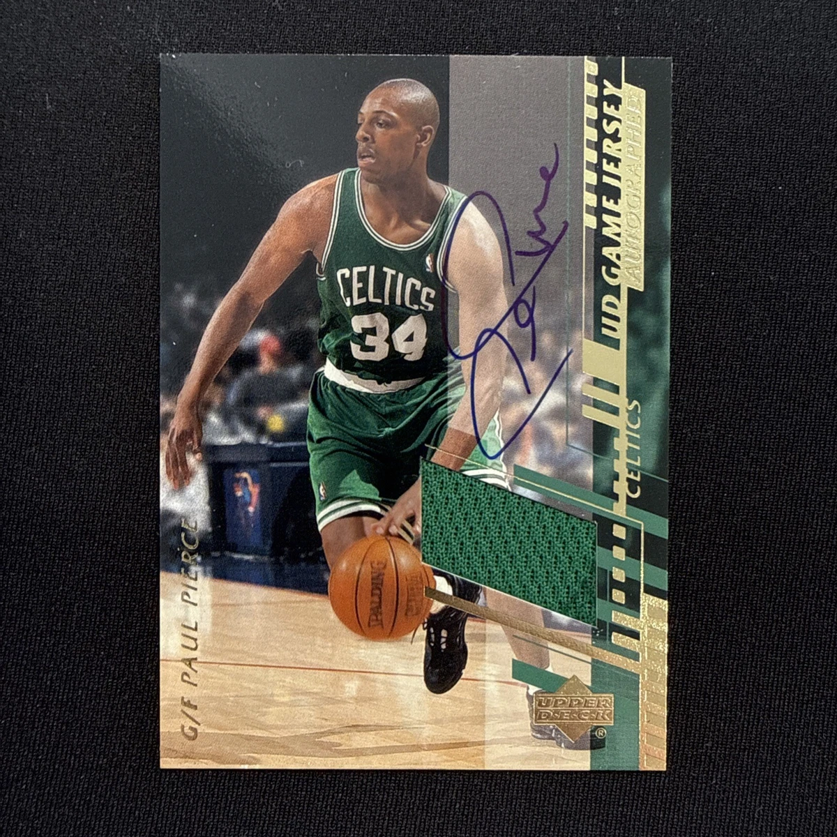 2000-01 Upper Deck - Paul Pierce UD Game Jersey Autographed #PP-H 
