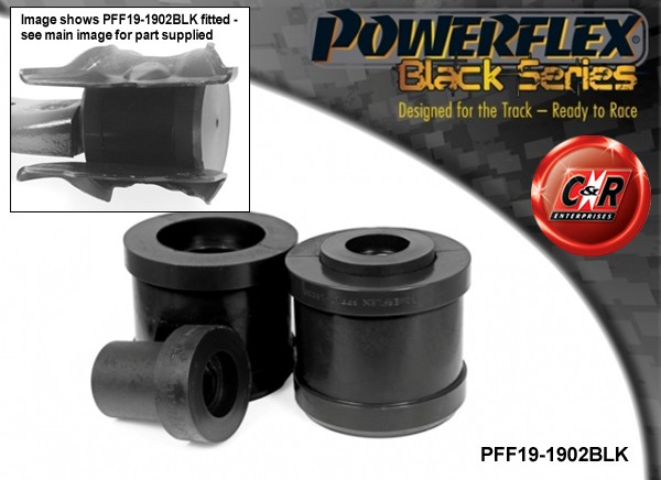 PFF19-1902BLK Powerflex Black Vorderachse Vorderarm Hinterarm Buchsen-image