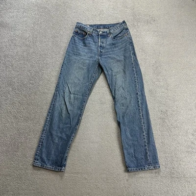 LEVIS Jeans 501 Damen Vintage Hose W26 L30 Regular Straight 10013 Blau Denim - Bild 1 von 4