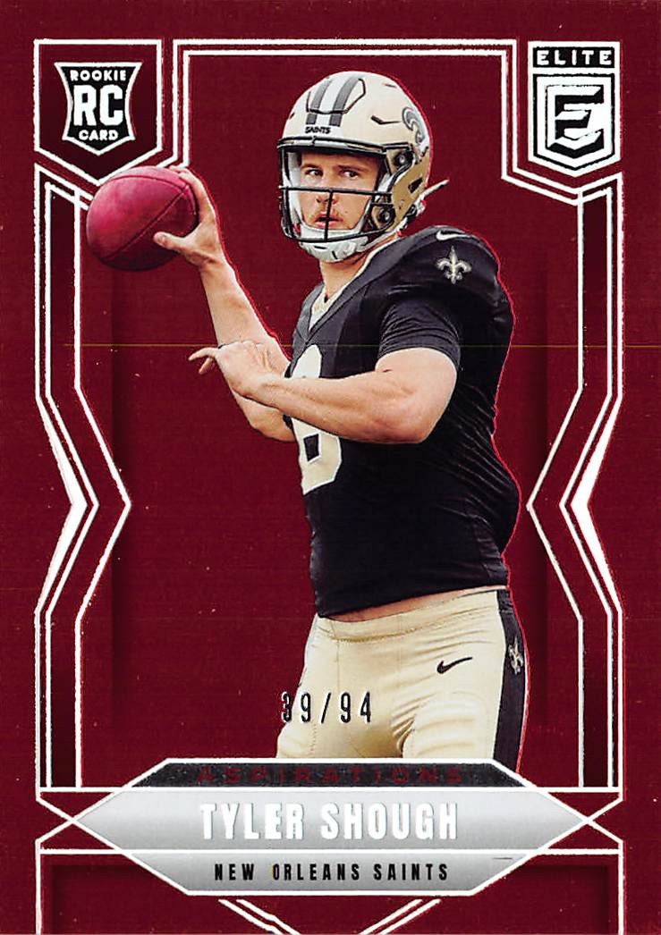 2025 Donruss Elite #178 Tyler Shough Aspirations #/94