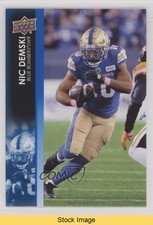 2022 Upper Deck CFL Blue Nic Demski #190 READ 1g4p