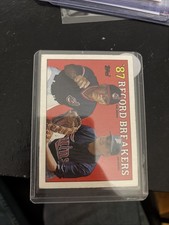 Topps 1988 Record Breakers Joe Niekro Phil Niekro #5 Baseball Card