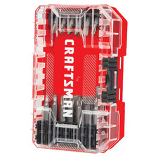 Craftsman 19 Piece Screwdriver Bit Set w/ Plastic Hard Case CMAF1219 Brand New