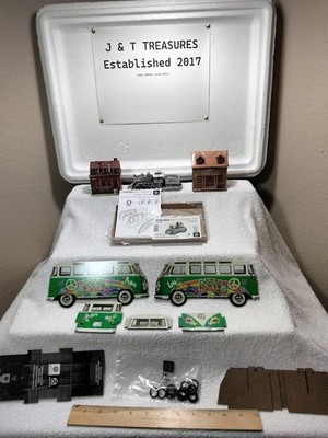 NEW Volkswagen Van Hippie Desk Organizer Pen Box Werkhaus Germany VW T1 #WE 3607