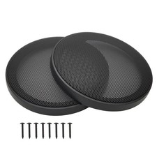 6" Speaker Grill Covers, Car Speaker Subwoofer Guard Protector, ABS Plastic F...