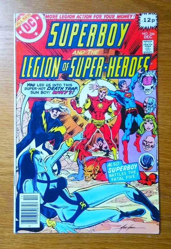 Superboy & Legion Of Super-Heroes #246  VFN  1978 Bronze Age DC comics