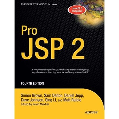 Pro JSP 2, Fourth Edition (Expert's Voice in Java) - Paperback NEW Dalton, Simon