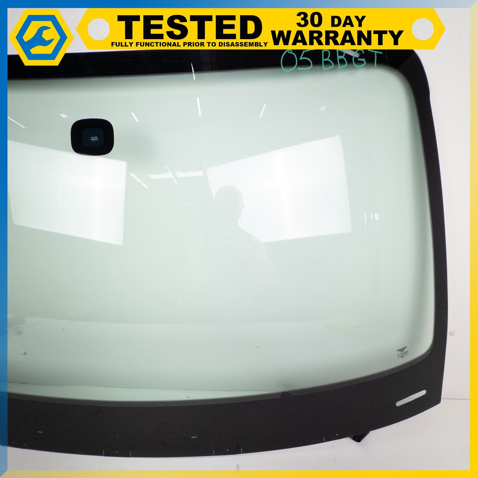 03-11 BENTLEY CONTINENTAL GT FRONT WINDSHIELD WINDSCREEN GLASS OEM