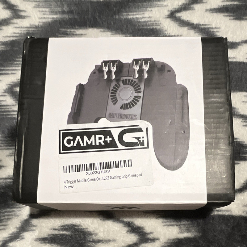 pub-g Mobile Gaming Grip Gamepad w/ Built-In Cooling Fan for Android & iPhone