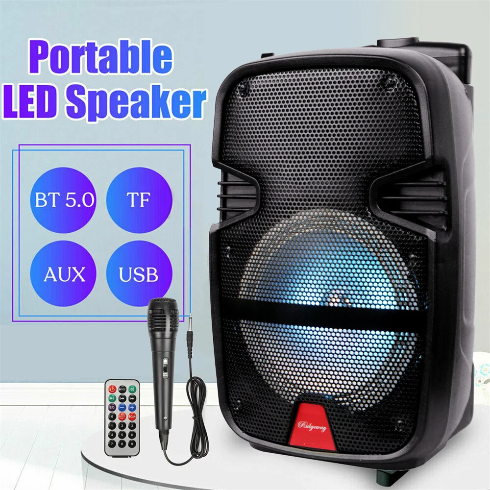3000W Portable Bluetooth Party Speaker with 8