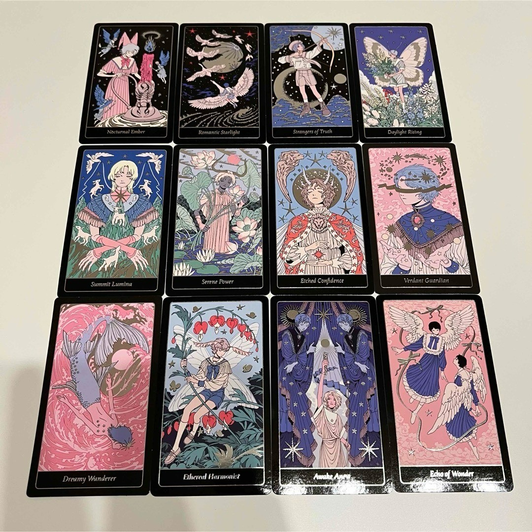 TOMORROW X TOGETHER TXT Star Card Complete Set of 12 Tarot Cards