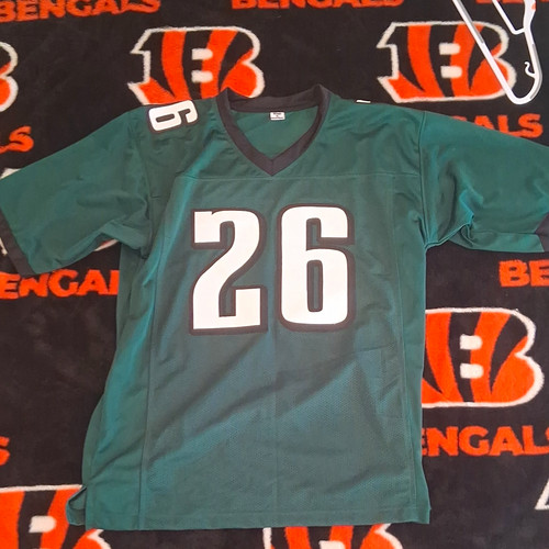 Signed (Becket Witnessed) Saquon Barkley #26 Green NFL Football Jersey