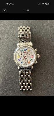 Michele Women's Stainless Steel Carousel Watch
