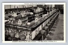 Columbia SC-South Carolina, Eckerd's Modern Soda Fountain, Vintage Postcard
