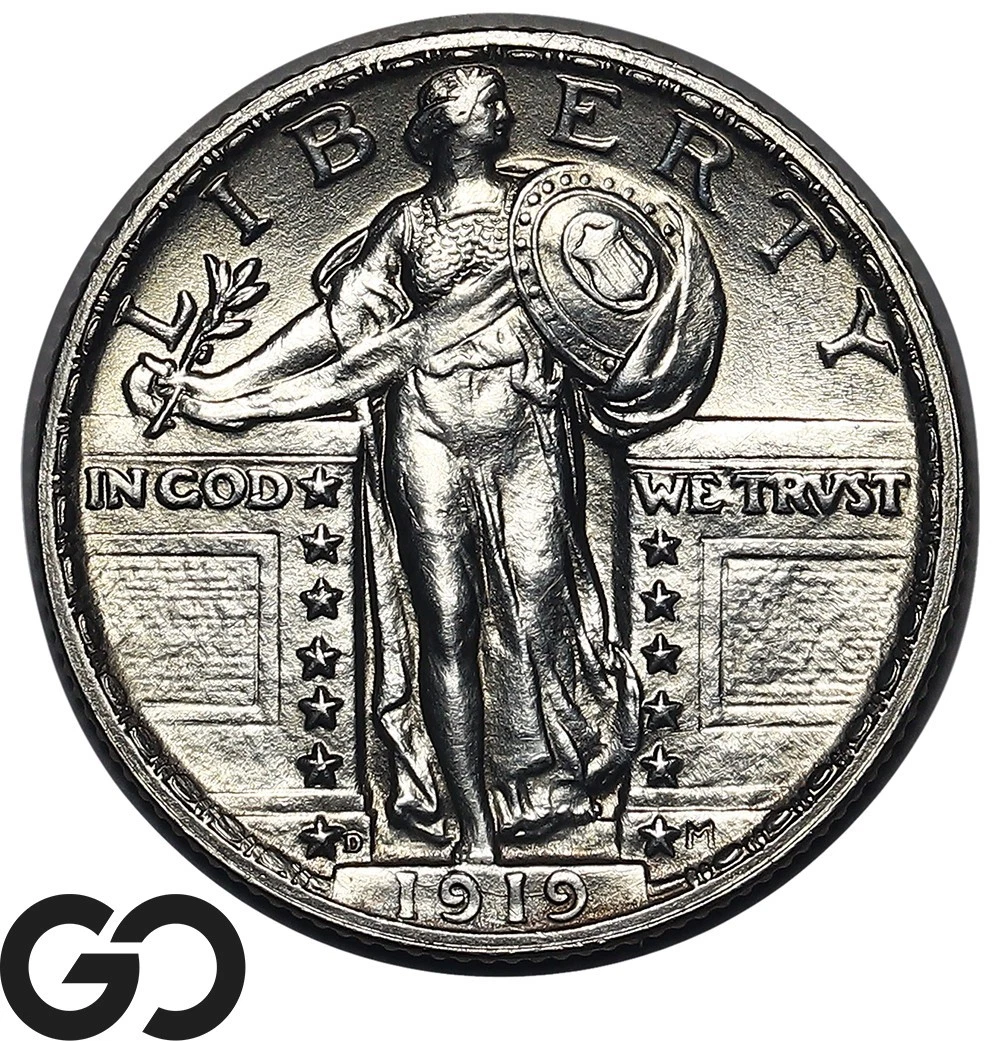 1919 Year Standing Liberty US Quarters (1916-1930) for sale | eBay
