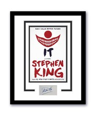 IT Stephen King Autographed Signed 11x14 Framed Photo ACOA