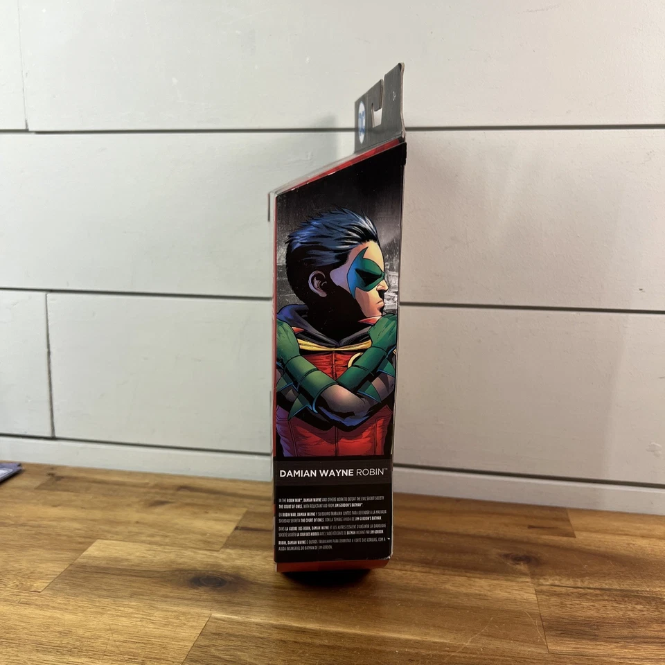 DC Comics Multiverse Damian Wayne Robin Figure BAF King Shark Mattel Ships Fast! - Image 4 of 4