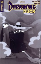 Darkwing Duck #9V Forstner B&W 1:10 Variant VF 2023 Stock Image