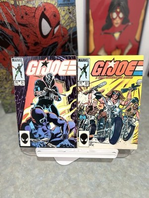 Marvel G.I. Joe #31-32, 1st Lady Jaye, Blowtorch, Recondo & Ripcord
