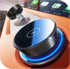 Wireless Carplay Adapter,Auto-Connect, No Latency, Plug&Play, for iphone 5-17