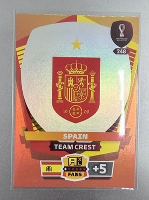 Panini Adrenalyn XL World Cup Qatar 2022 Team Crest #248-- Spain